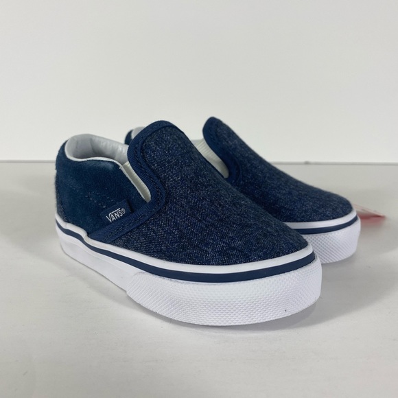 Vans Classic Slip-On Suede & Suiting Sneakers